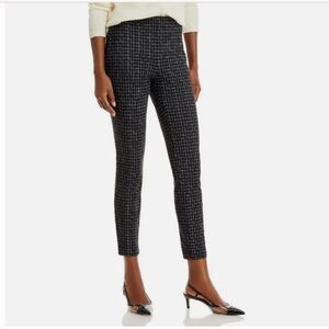 Theory Skinny Legging Check Precision Grid S
